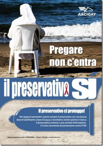 Arcigay_IlPresevativoSì_Pregare